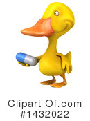 Yellow Duck Clipart #1432022 by Julos