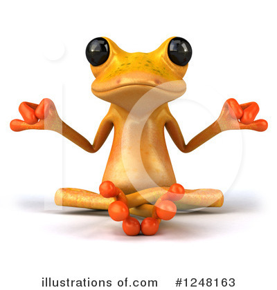 Yellow Frog Clipart #1248163 by Julos