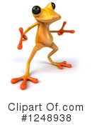 Yellow Frog Clipart #1248938 by Julos