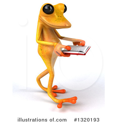 Yellow Frog Clipart #1320193 by Julos