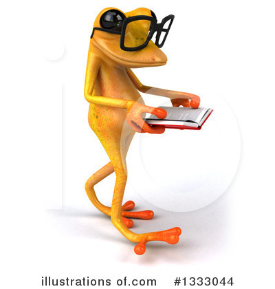 Yellow Frog Clipart #1333044 by Julos