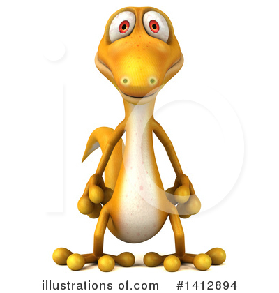 Gecko Clipart #1412894 by Julos