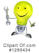 Yellow Light Bulb Clipart #1289434 by Julos