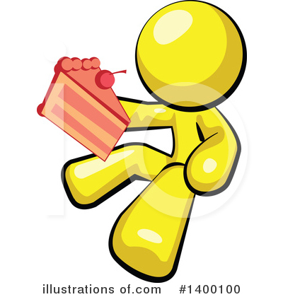 Royalty-Free (RF) Yellow Man Clipart Illustration by Leo Blanchette - Stock Sample #1400100