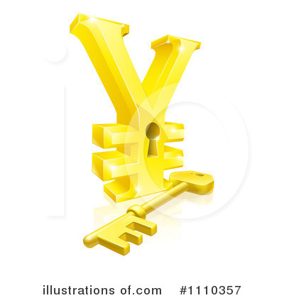 Yen Clipart #1110357 by AtStockIllustration