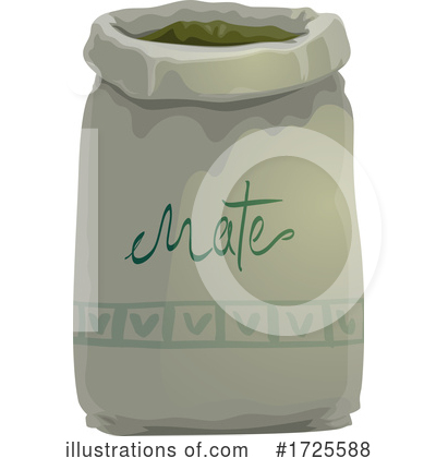 Yerba Mate Clipart #1725588 by Vector Tradition SM