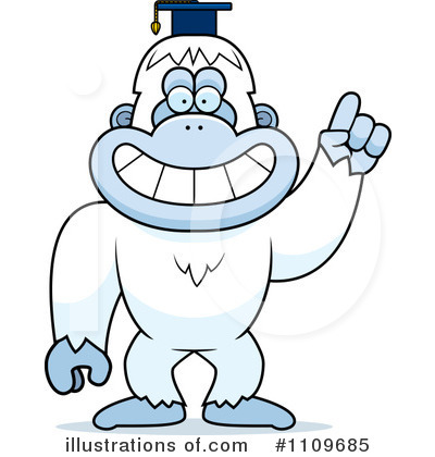 Royalty-Free (RF) Yeti Clipart Illustration by Cory Thoman - Stock Sample #1109685