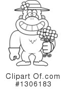 Yeti Clipart #1306183 by Cory Thoman