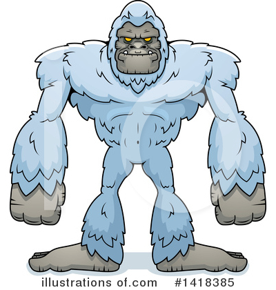 Royalty-Free (RF) Yeti Clipart Illustration by Cory Thoman - Stock Sample #1418385