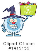 Yeti Clipart #1419159 by Hit Toon