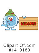 Yeti Clipart #1419160 by Hit Toon