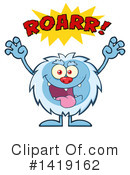 Yeti Clipart #1419162 by Hit Toon