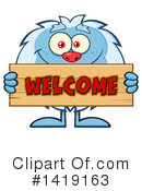 Yeti Clipart #1419163 by Hit Toon