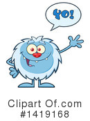Yeti Clipart #1419168 by Hit Toon