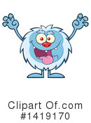 Yeti Clipart #1419170 by Hit Toon
