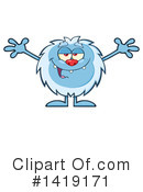 Yeti Clipart #1419171 by Hit Toon