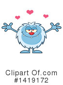 Yeti Clipart #1419172 by Hit Toon