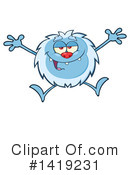 Yeti Clipart #1419231 by Hit Toon