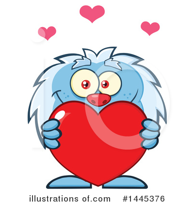 Yeti Clipart #1445376 by Hit Toon
