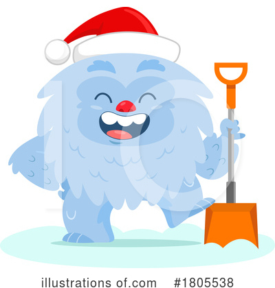Yeti Clipart #1805538 by Hit Toon