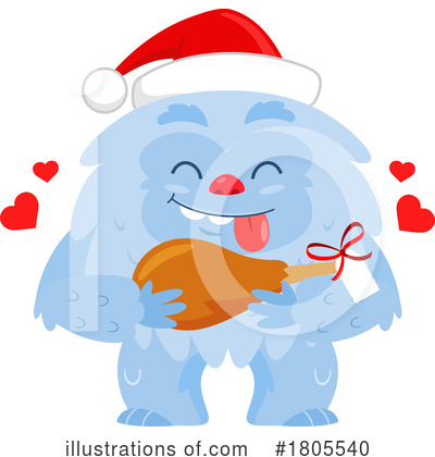 Yeti Clipart #1805540 by Hit Toon
