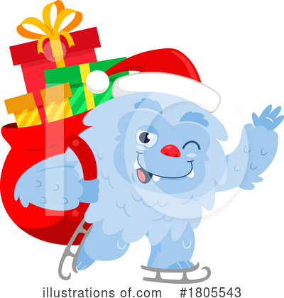 Yeti Clipart #1805543 by Hit Toon
