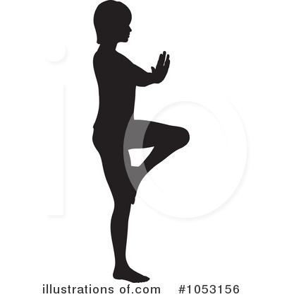 Royalty-Free (RF) Yoga Clipart Illustration by KJ Pargeter - Stock Sample #1053156