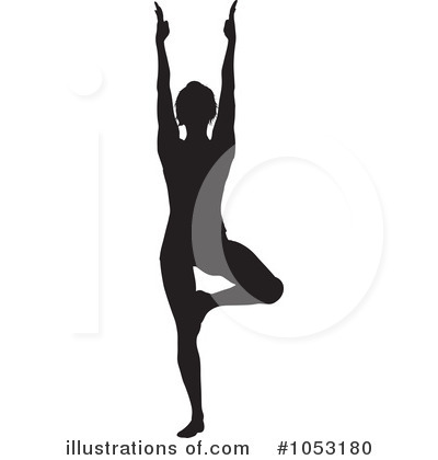 Royalty-Free (RF) Yoga Clipart Illustration by KJ Pargeter - Stock Sample #1053180