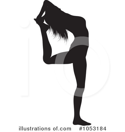 Royalty-Free (RF) Yoga Clipart Illustration by KJ Pargeter - Stock Sample #1053184
