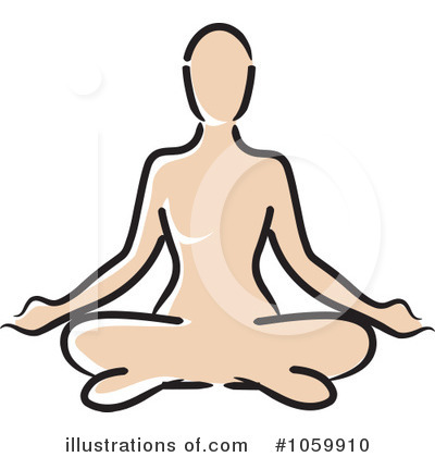 Yoga Clipart #1059910 by Rosie Piter