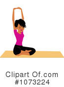 Yoga Clipart #1073224 by Monica