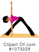Yoga Clipart #1073228 by Monica