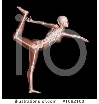 Royalty-Free (RF) Yoga Clipart Illustration by KJ Pargeter - Stock Sample #1082100