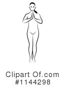 Yoga Clipart #1144298 by Frisko