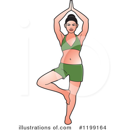 Royalty-Free (RF) Yoga Clipart Illustration by Lal Perera - Stock Sample #1199164