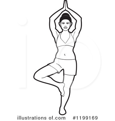 Royalty-Free (RF) Yoga Clipart Illustration by Lal Perera - Stock Sample #1199169