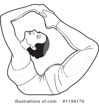 Royalty-Free (RF) Yoga Clipart Illustration by Lal Perera - Stock Sample #1199170