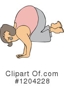 Yoga Clipart #1204228 by djart