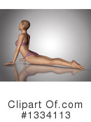 Yoga Clipart #1334113 by KJ Pargeter
