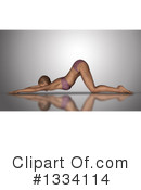 Yoga Clipart #1334114 by KJ Pargeter