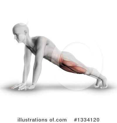 Royalty-Free (RF) Yoga Clipart Illustration by KJ Pargeter - Stock Sample #1334120