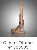 Yoga Clipart #1335905 by KJ Pargeter