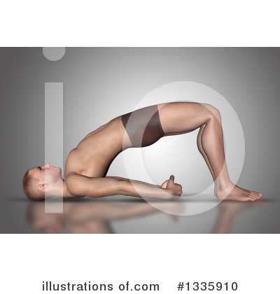 Royalty-Free (RF) Yoga Clipart Illustration by KJ Pargeter - Stock Sample #1335910