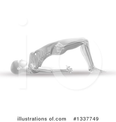 Royalty-Free (RF) Yoga Clipart Illustration by KJ Pargeter - Stock Sample #1337749