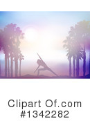 Yoga Clipart #1342282 by KJ Pargeter