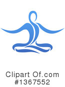 Yoga Clipart #1367552 by AtStockIllustration