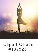 Yoga Clipart #1375281 by KJ Pargeter