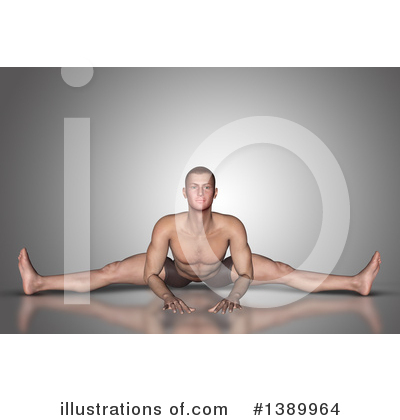 Royalty-Free (RF) Yoga Clipart Illustration by KJ Pargeter - Stock Sample #1389964