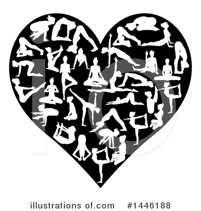 Royalty-Free (RF) Yoga Clipart Illustration by AtStockIllustration - Stock Sample #1446188