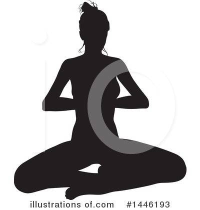 Royalty-Free (RF) Yoga Clipart Illustration by AtStockIllustration - Stock Sample #1446193